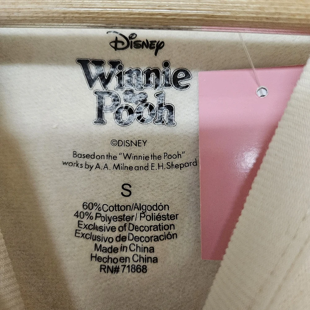 Winnie the Pooh‎ Graphic Sweatshirt Crewneck Size Small - Picture 3 of 6